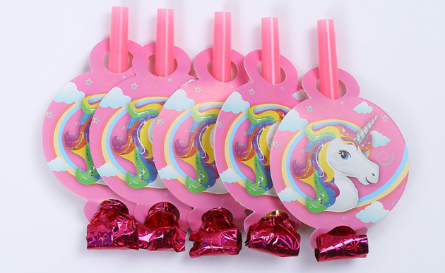 Set Perlengkapan  Pesta Ulang  Tahun  Unicorn Multi Color 